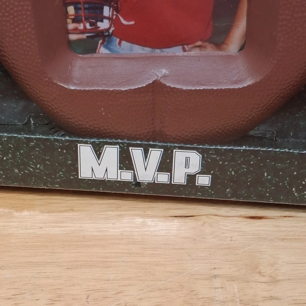 Vintage American Legacy Inc MVP Football Picture Frame 3.5x5 in Picture Memories